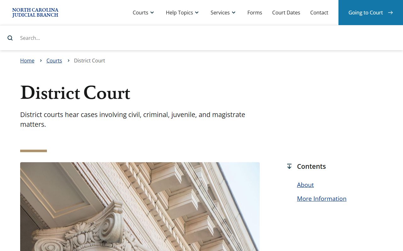 Lincoln County court dockets District Court jurisdiction