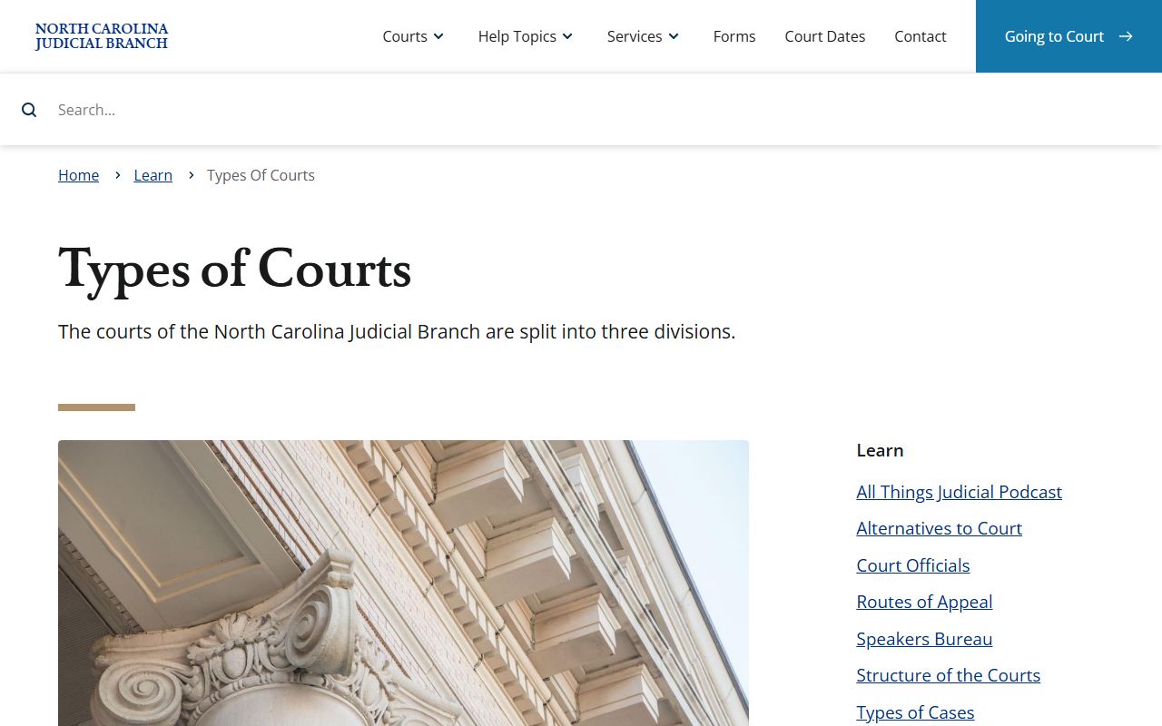 Lincoln County court dockets North Carolina court types