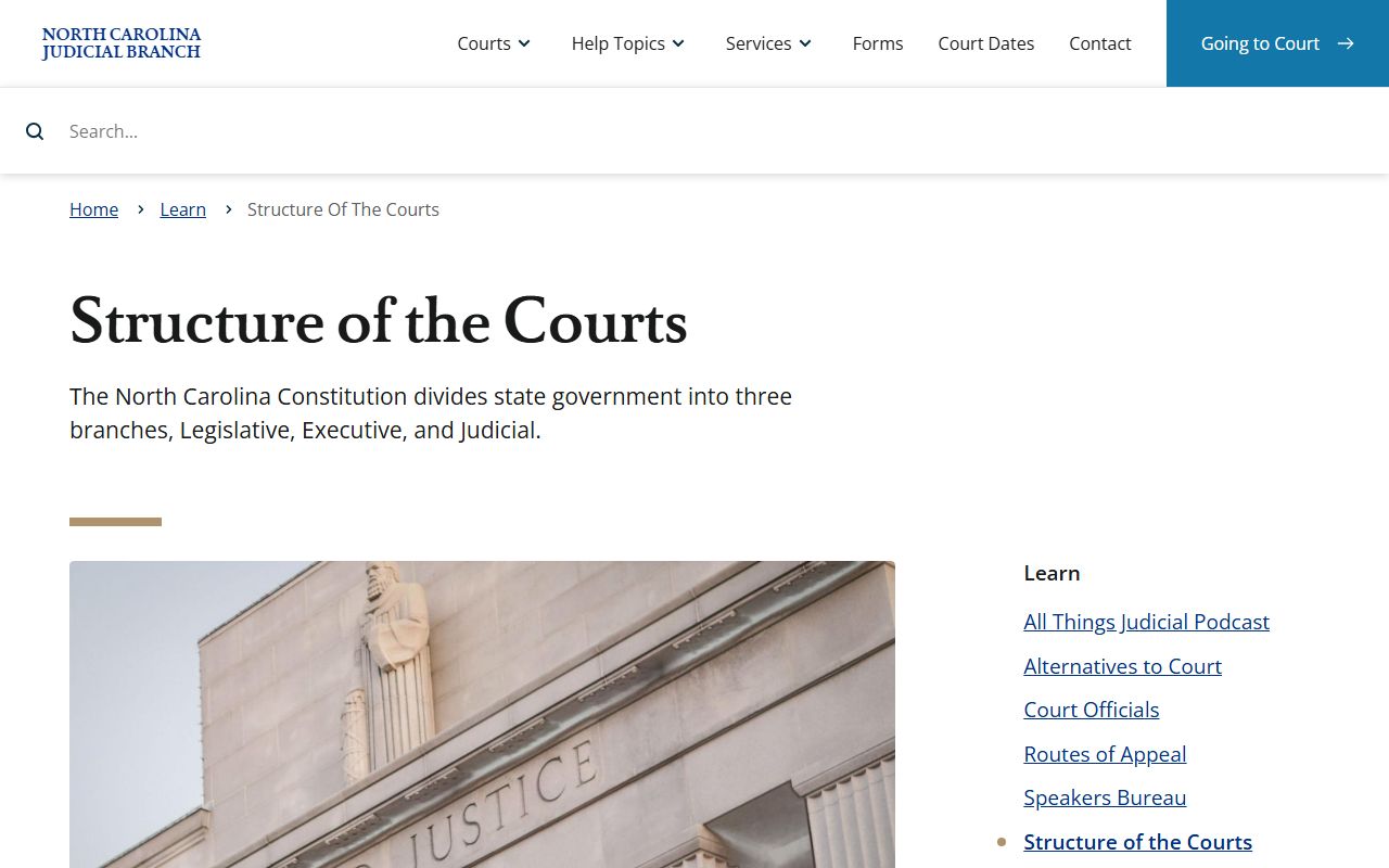 Lincoln County court dockets North Carolina court structure