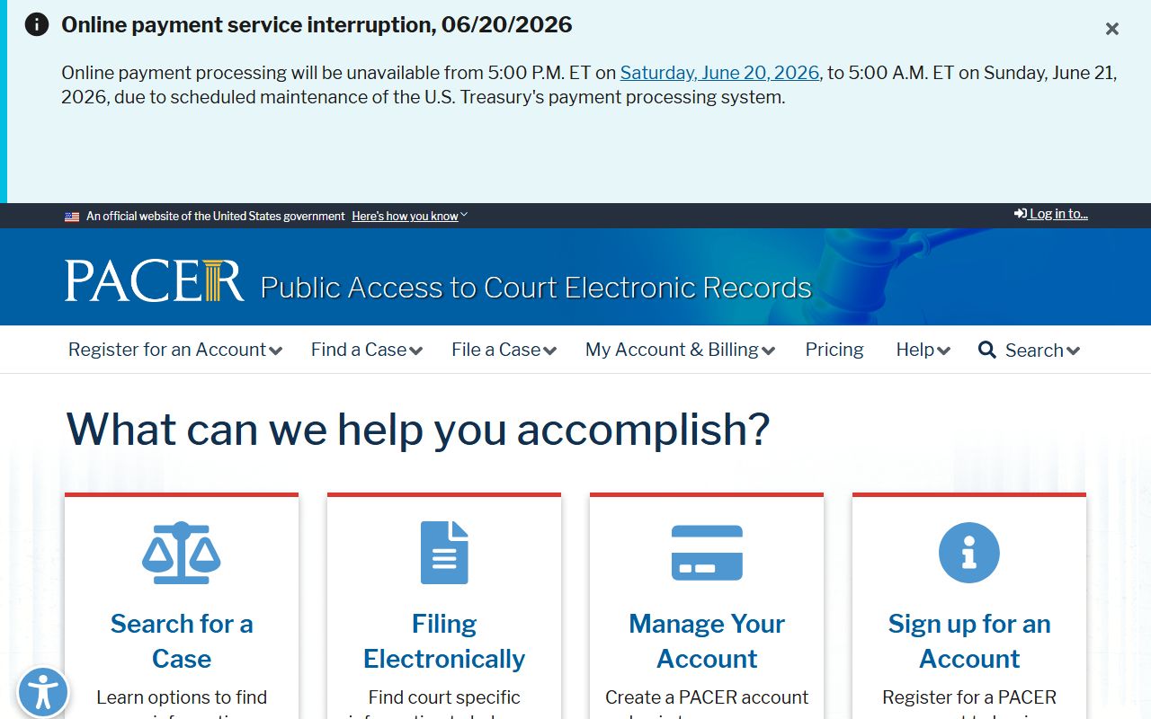 Lincoln County Superior Court District Court PACER federal case access