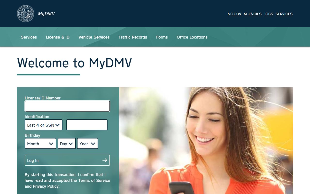 Lincoln County traffic court records MyDMV login
